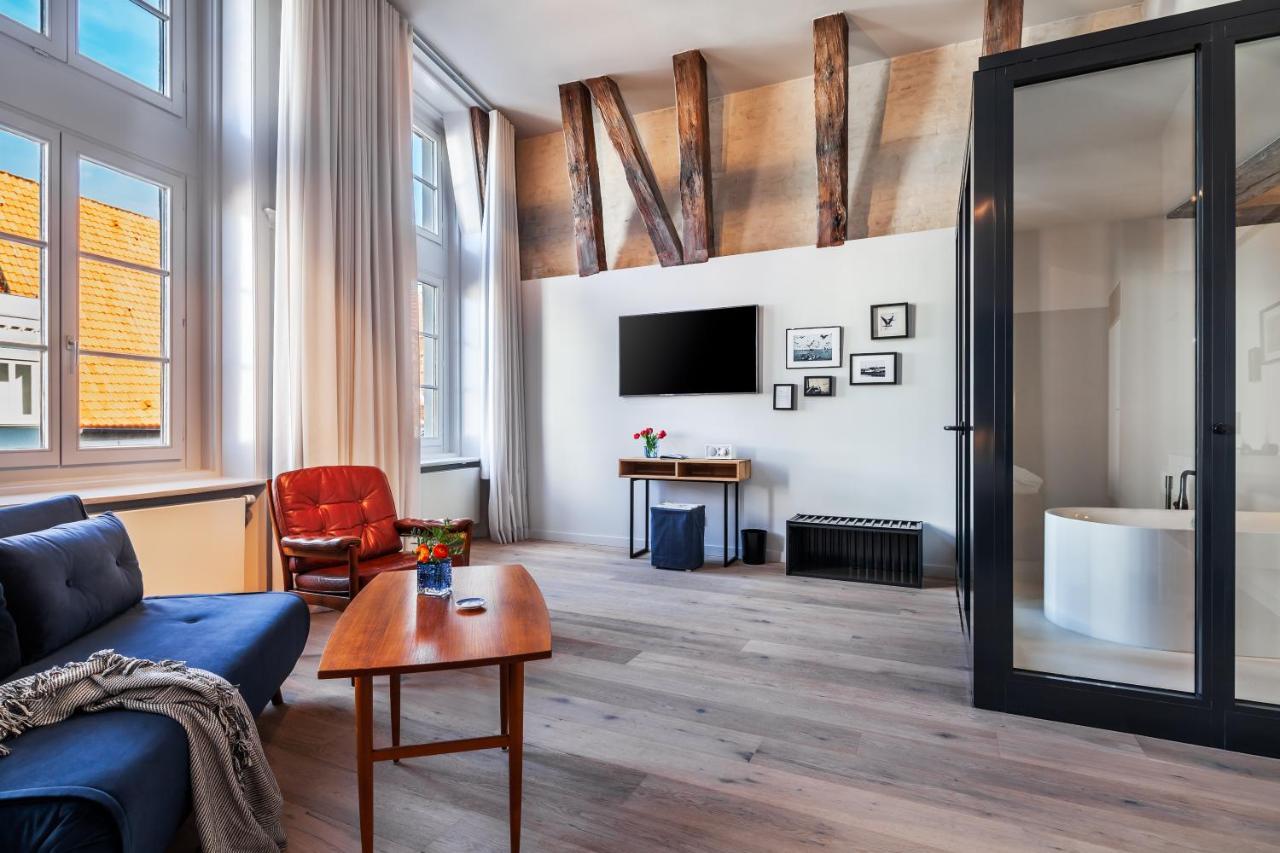Hotel Die Reederin Любек Екстериор снимка